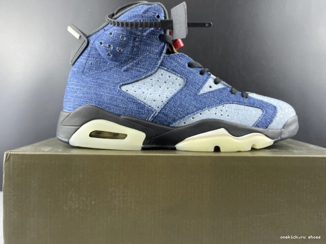 Rep 6 Denim Jordan Air Washed CT5350-401 0713
